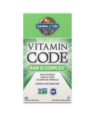 Garden of Life Vitamin Code ,Raw B Complex 60 Caps
