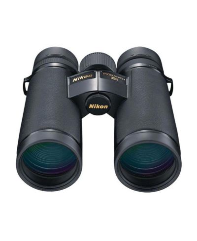 Бинокль Nikon 10x42 Monarch HG с призмой Порро, угол обзора 6,9 градуса, черный