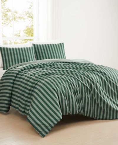 Truly Soft Weston Stripe 3-Pc. Comforter Set, King