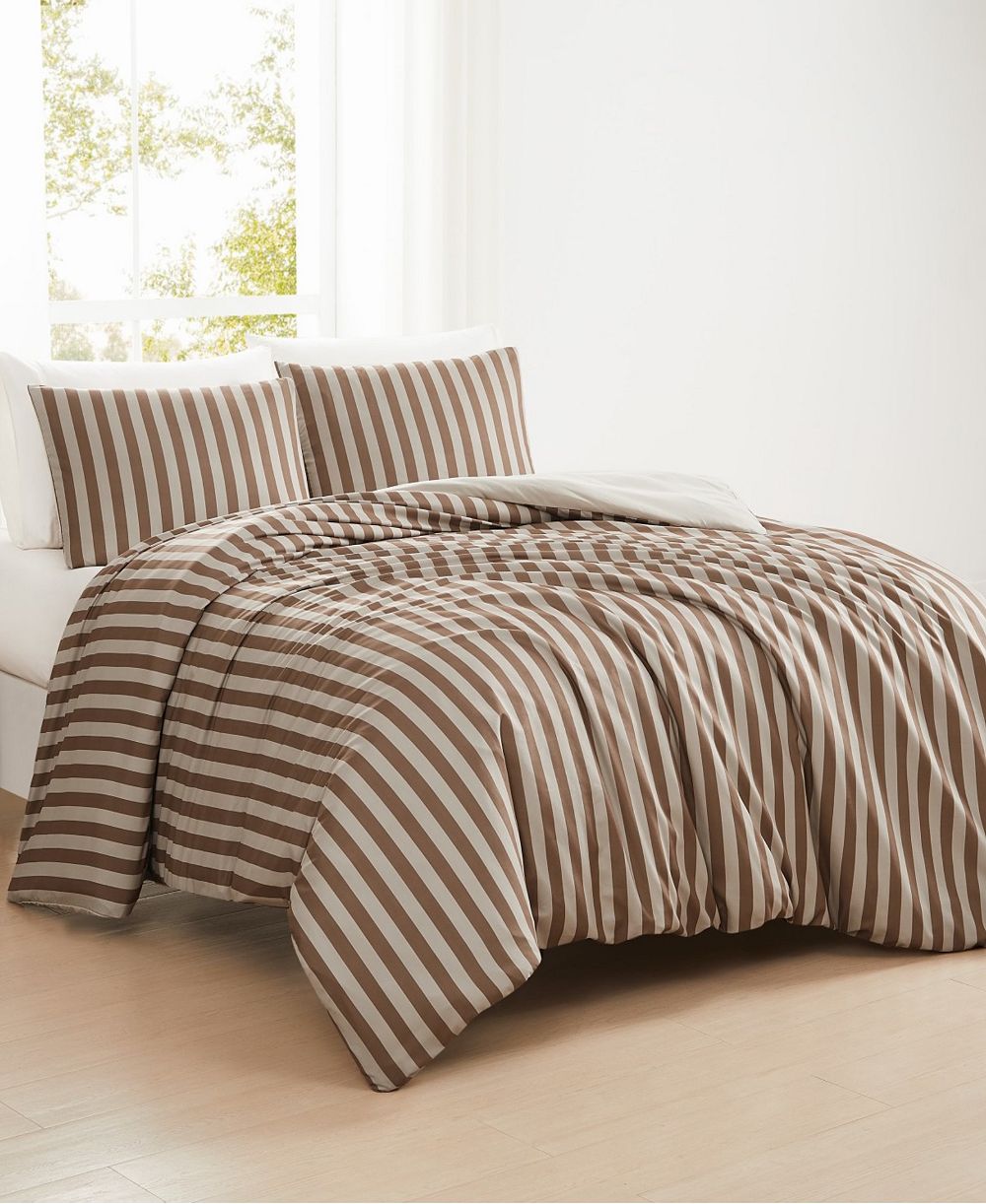 Truly Soft Weston Stripe Набор из 3 частей для одеяла, Full/Queen