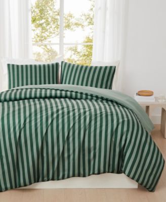Truly Soft Weston Stripe 3-Pc. Duvet Set, King