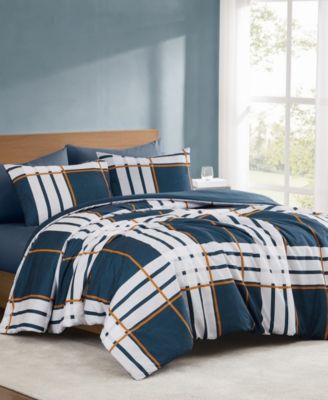 Truly Soft комплект пододеяльников из двух частей в клетку Henry, размер twin/twin xl