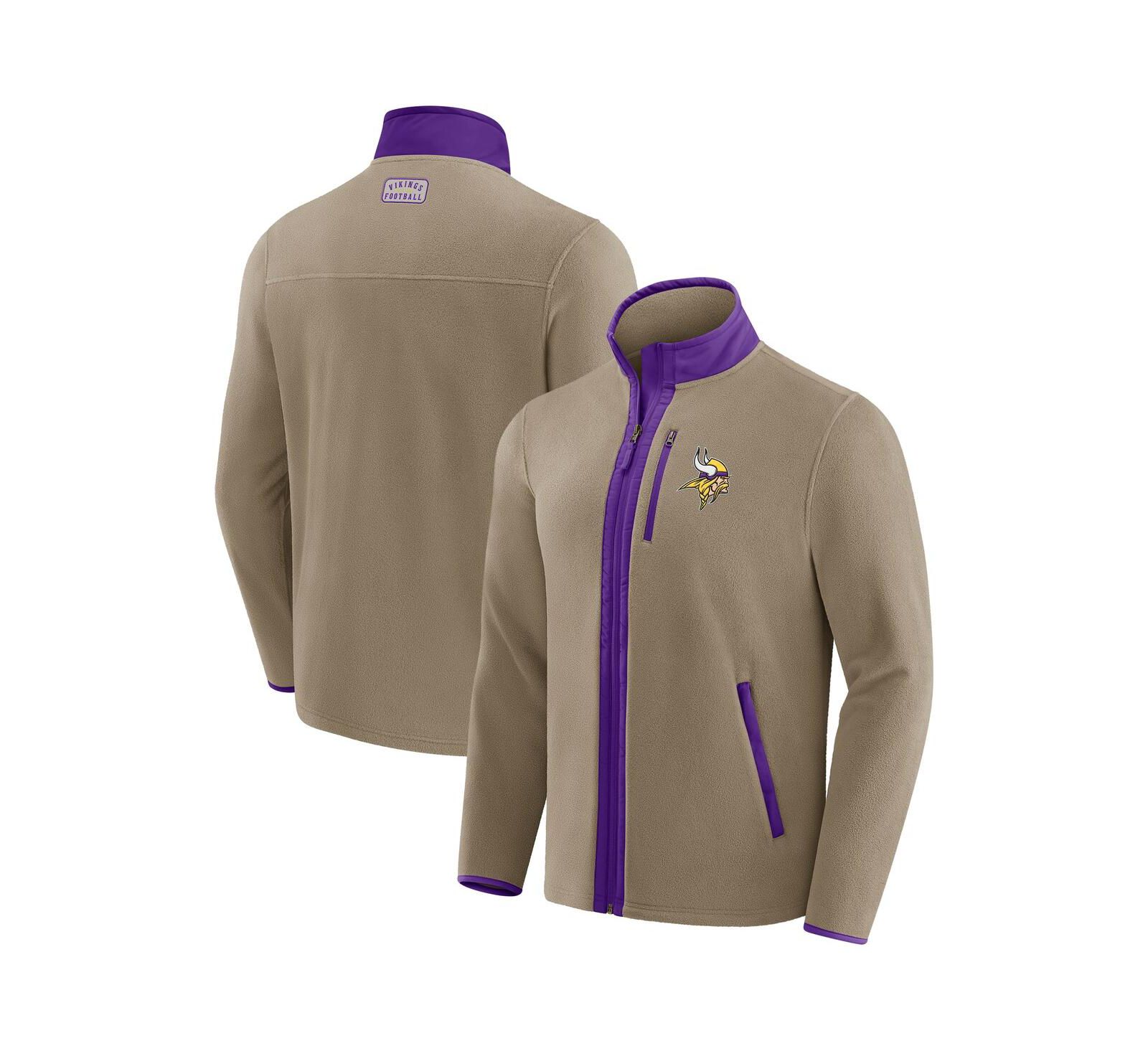 Мужская куртка Fanatics Darius Rucker Collection Minnesota Vikings Heavyweight Polar Fleece Full-Zip