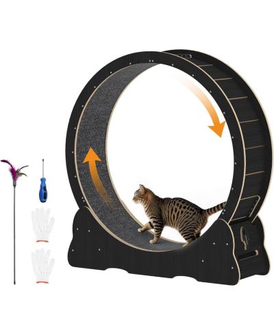 AECOJOY 43.3'' Cat Wheel for Indoor Cats