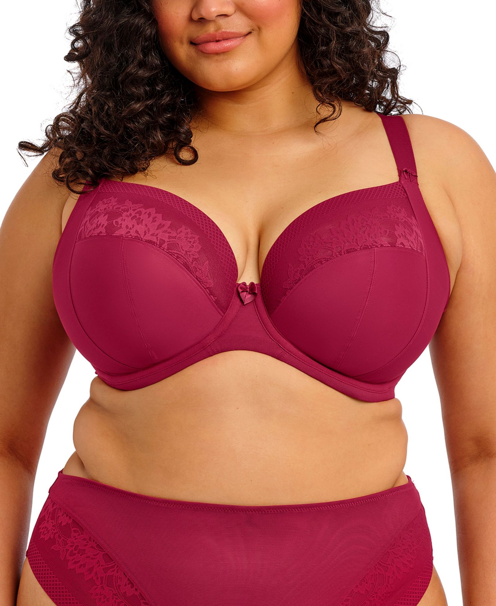 Elomi Plus Size Nerina Underwire Plunge Bra