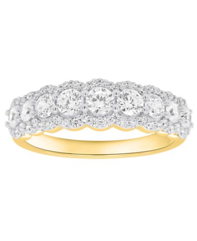 Кольцо Forever Grown Diamonds Lab-Grown Diamond (1 ct. t.w.) из стерлингового серебра или позолоченного стерлингового серебра 14k