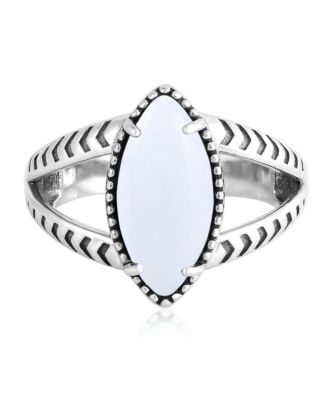 American West Jewelry Marquise Split Shank
