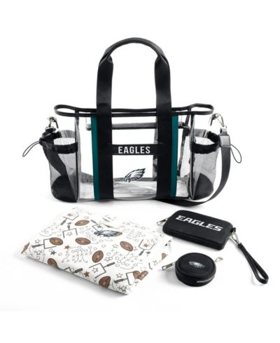 WEAR by Erin Andrews прозрачная сумка для стадиона для малышей Philadelphia Eagles Clear Stadium Baby Bag