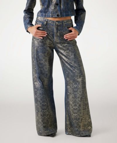 GUESS Женские широкие джинсы Bellflower