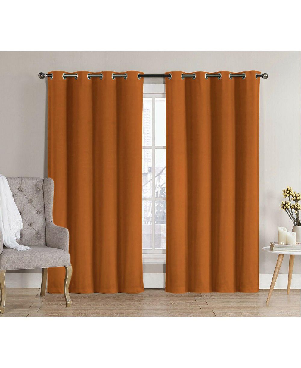Комплект из 2 шт. штор GoodGram Hotel Thermal Grommet 100% Blackout