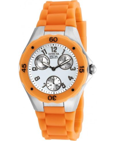 Invicta женские часы 18792 Angel Quartz Chronograph с белым циферблатом