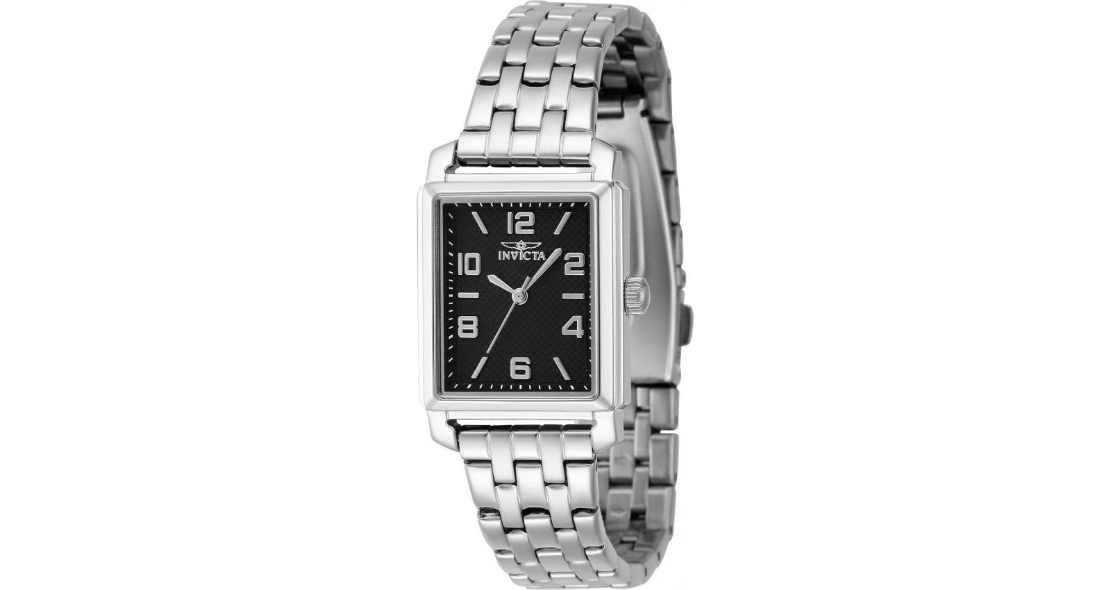 Invicta Women's 46663 Vintage  Quartz 3 Hand Black Dial Watch