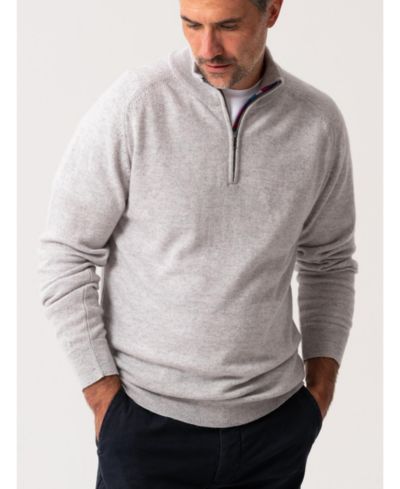 Кашемировый свитер с четырьмя пуговицами Koy Clothing Quatre Zip
