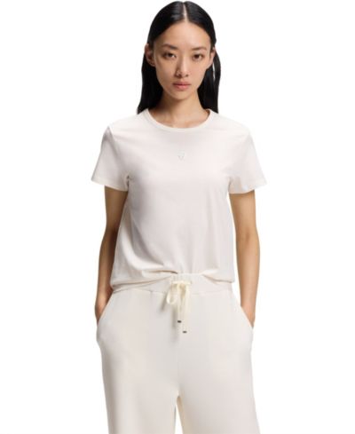 BOSS by Hugo Boss Women's Mercerized Cotton Regular-Fit T-Shirt