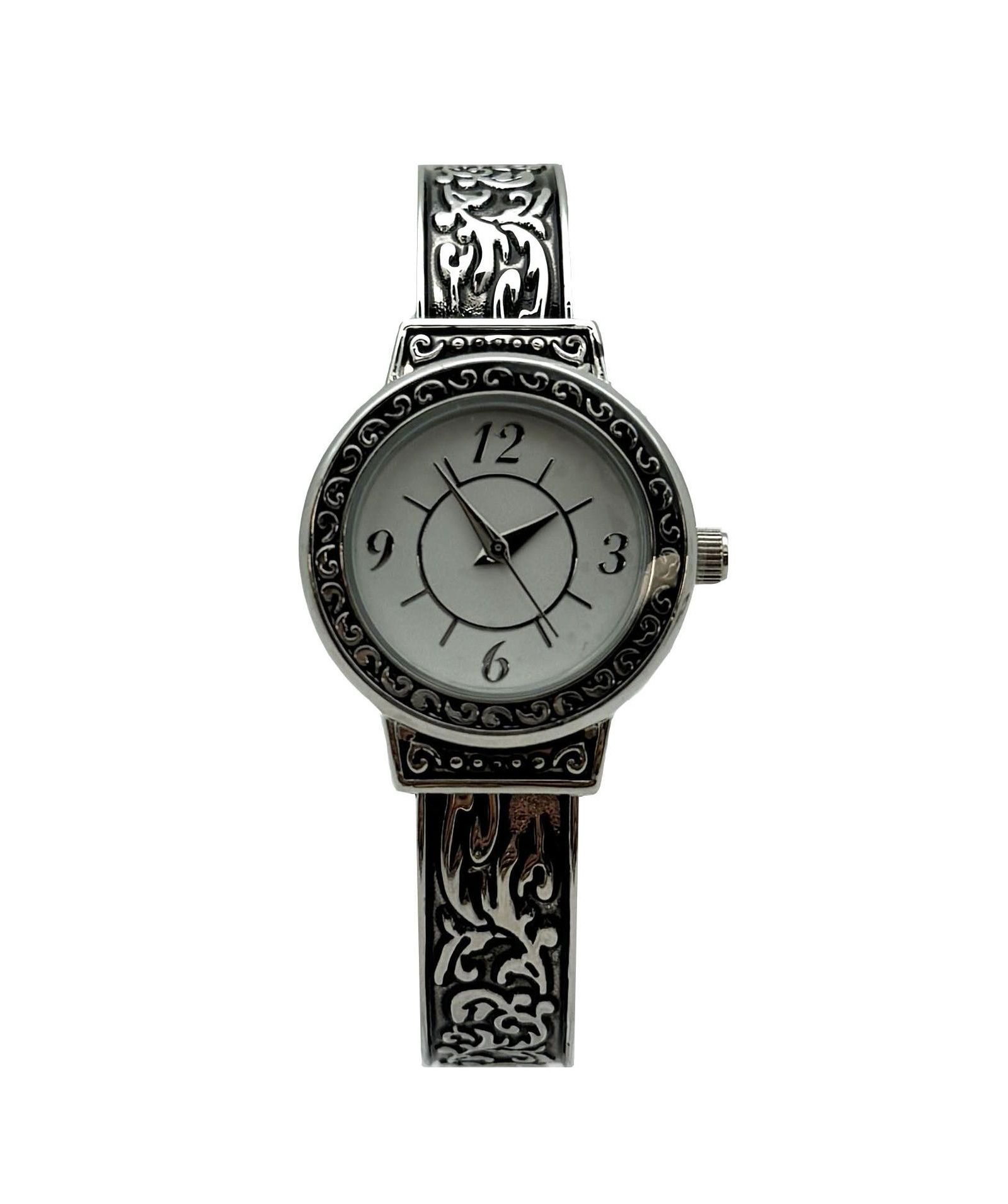 Женские элегантные часы Olivia Pratt Antique Style, серебристые