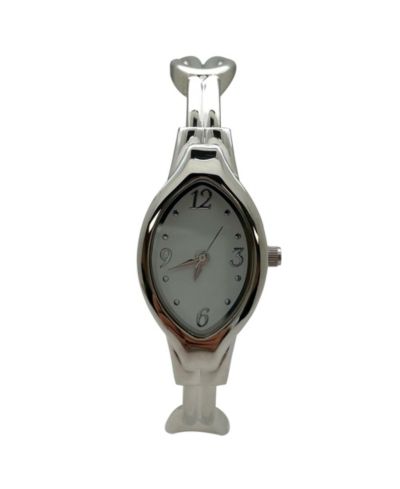 Olivia Pratt элегантные тонкие женские часы-браслет, Silver