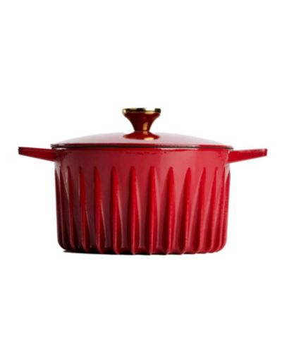 FIREUP Cookware Rapid Heat Enameled Cast Iron 5.5-Quart Dutch Oven