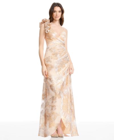 Dress the Population Women's Camelia V-Neck Dress