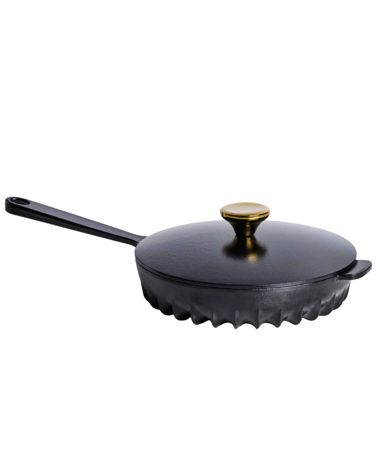 Сковорода FIREUP Cookware Rapid Heat Enameled Cast Iron 10" с крышкой