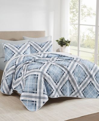 Комплект покрывала Truly Soft Lars Plaid 3-Pc. Full/Queen