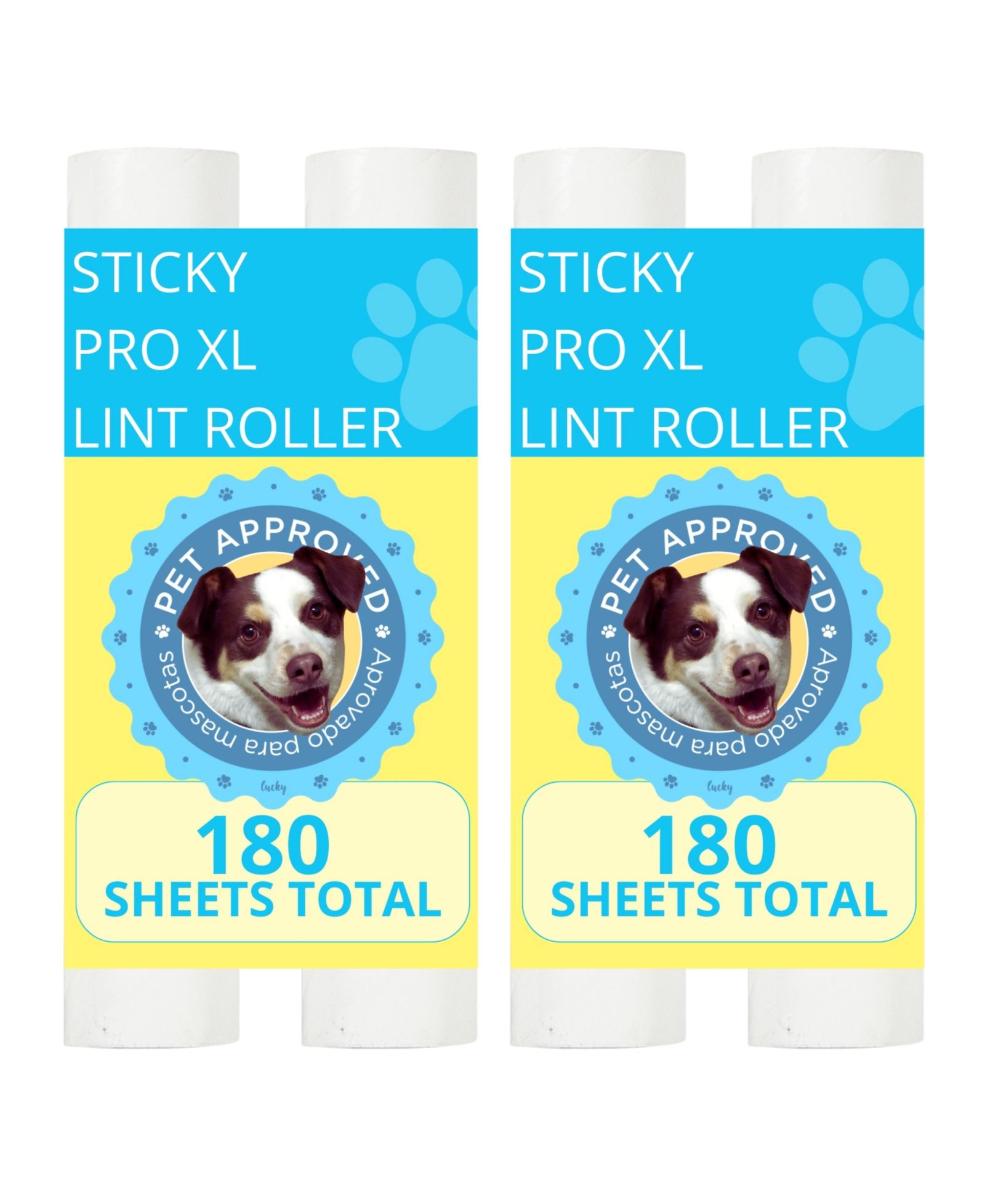 True & Tidy StickyPro XL Lint Roller Refill Set