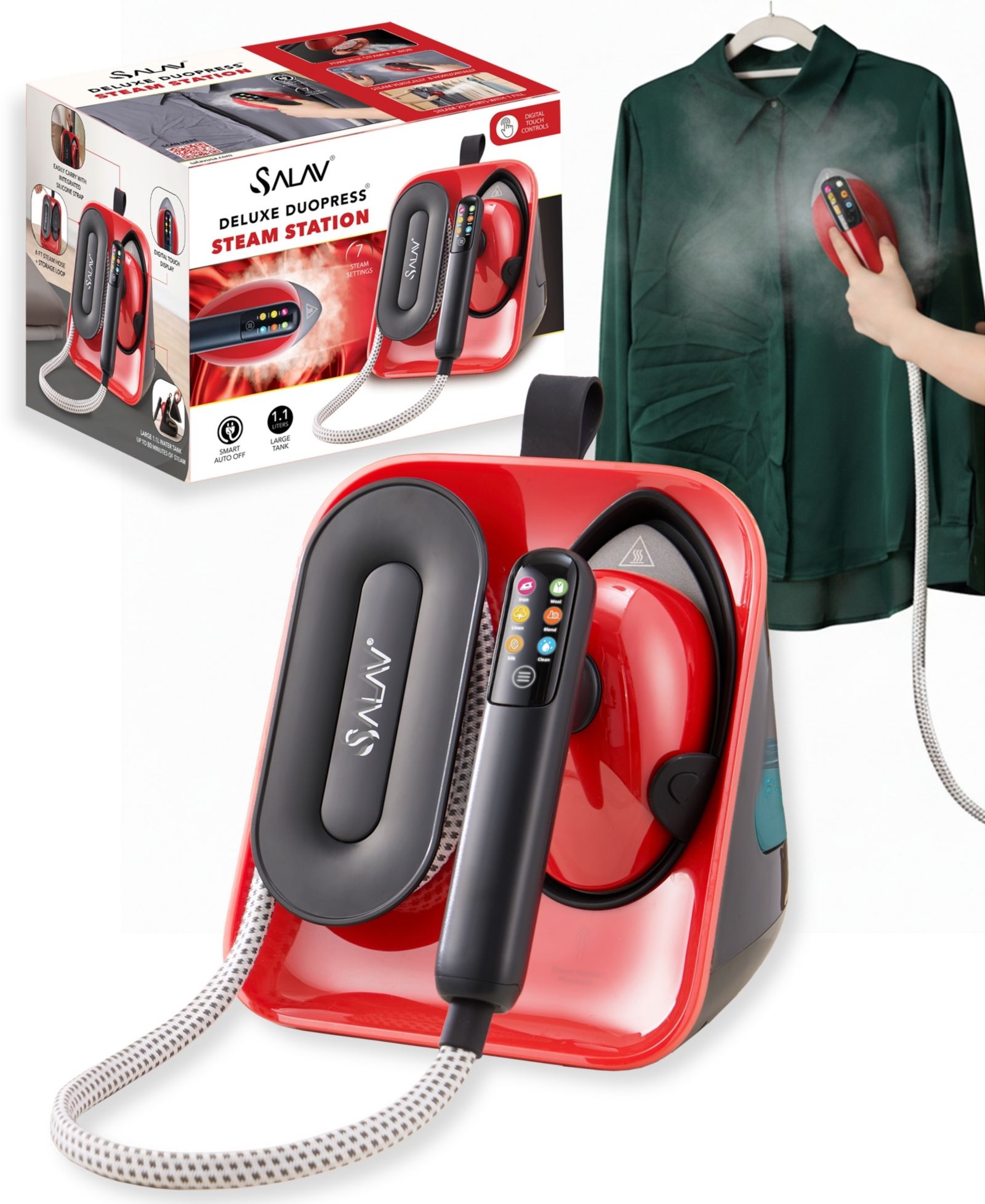 Паровая станция SALAV Deluxe Duopress