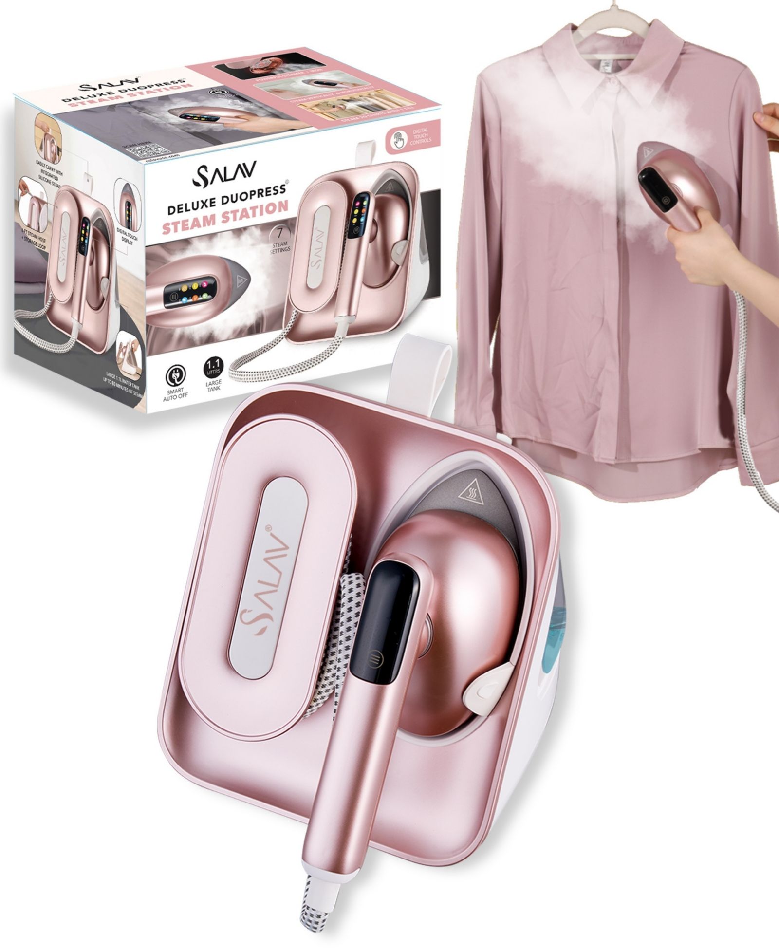 Паровая станция SALAV Deluxe Duopress