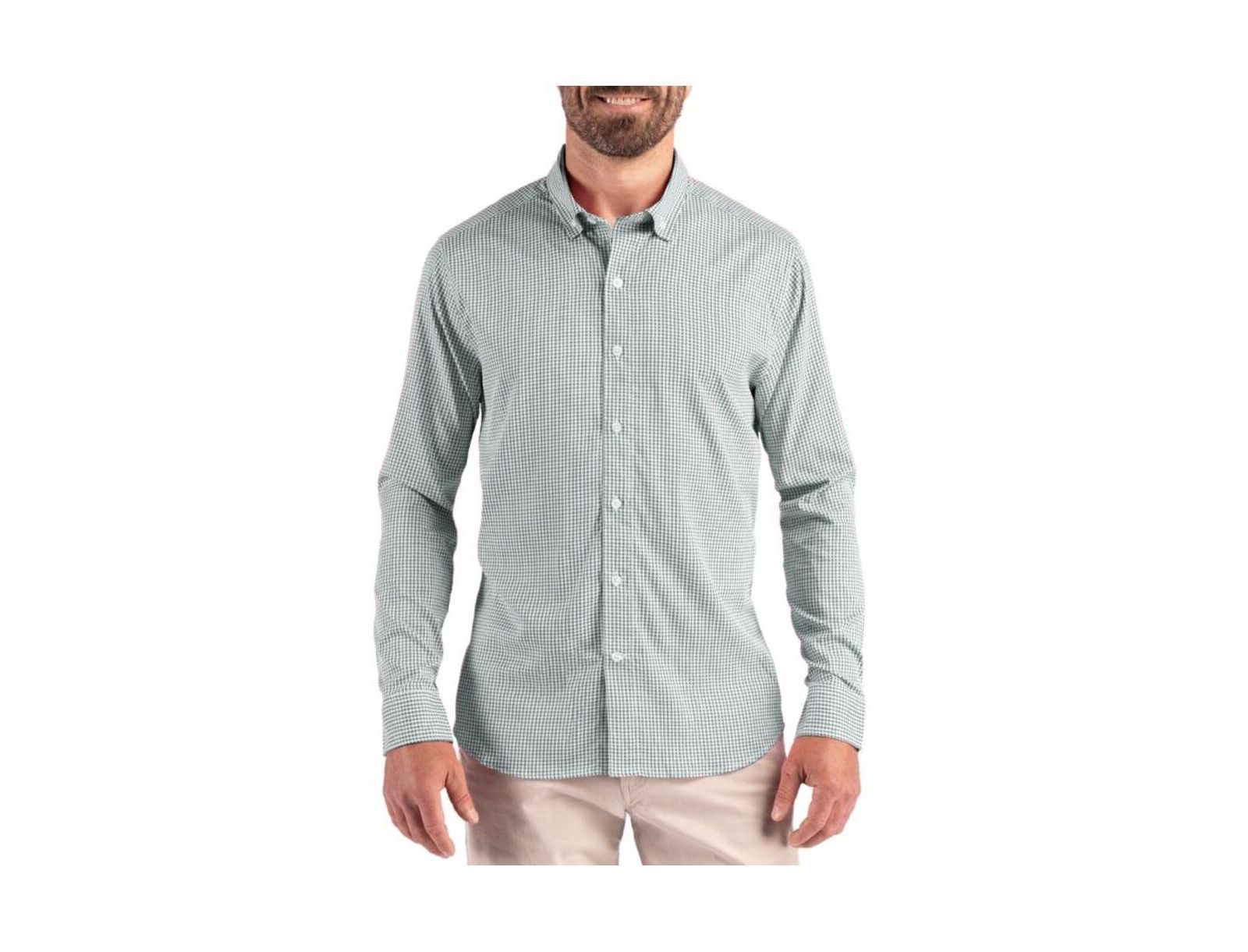Cutter & Buck Men's Long Sleeve Dress Shirt