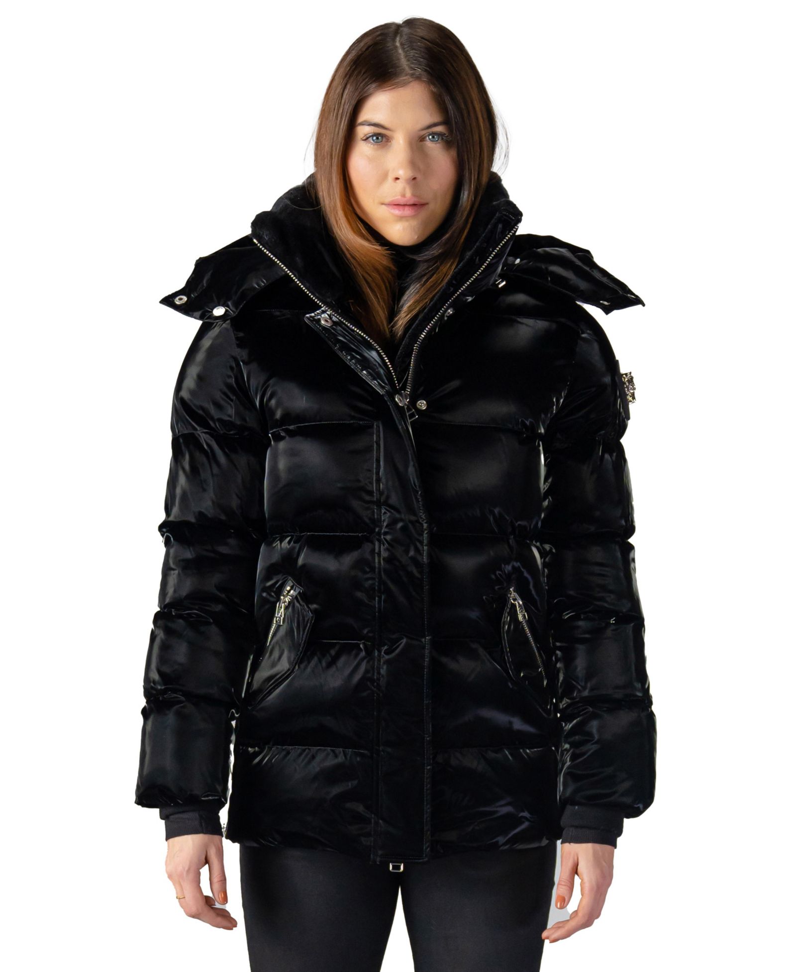 Женское стеганое пальто Woodpecker Bumnester