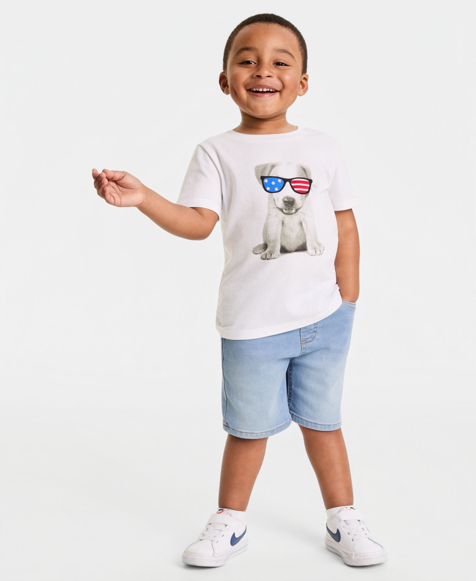 Epic Threads Детский футболки с принтом Dog, 12M-5T