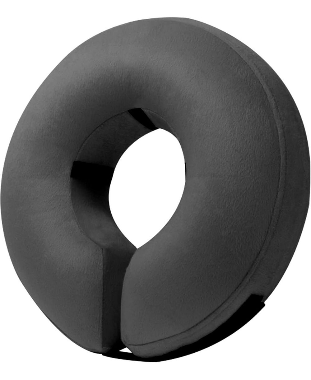 BENCMATE Inflatable Dog Cone Collar Alternative Soft Recovery ECollar Donut