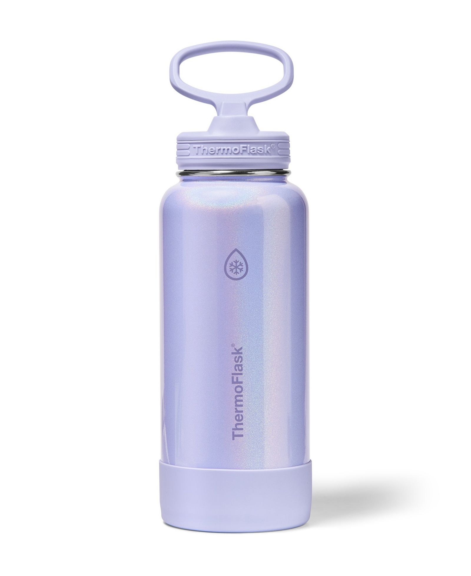 ThermoFlask 32 oz. Double Wall Vacuum Insulated Water Bottle с Straw Lid