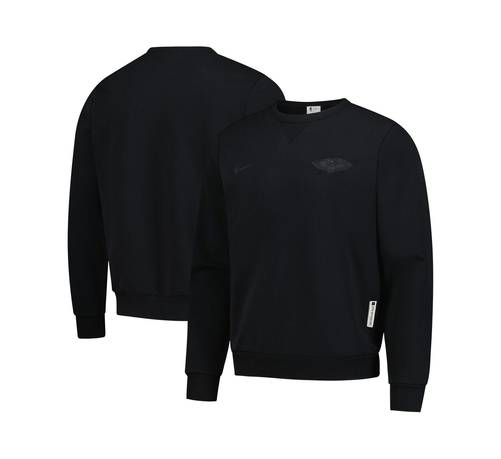 Nike Мужское свитшот New Orleans Pelicans Authentic Standard Issue, Dri-FIT, черный