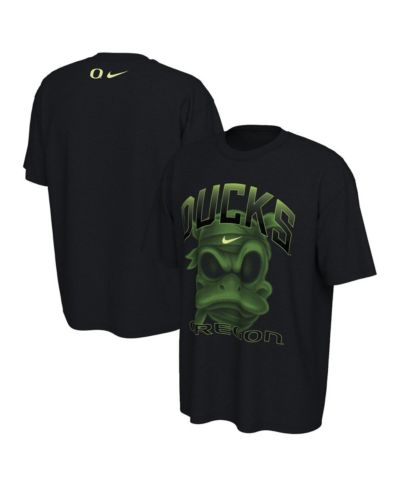 Мужская футболка Nike Oregon Ducks Mummy Duck Glow In The Dark, черная