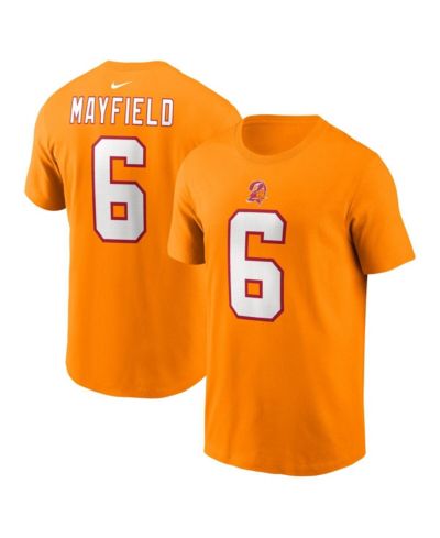 Мужская футболка Nike Tampa Bay Buccaneers Baker Mayfield, оранжевая