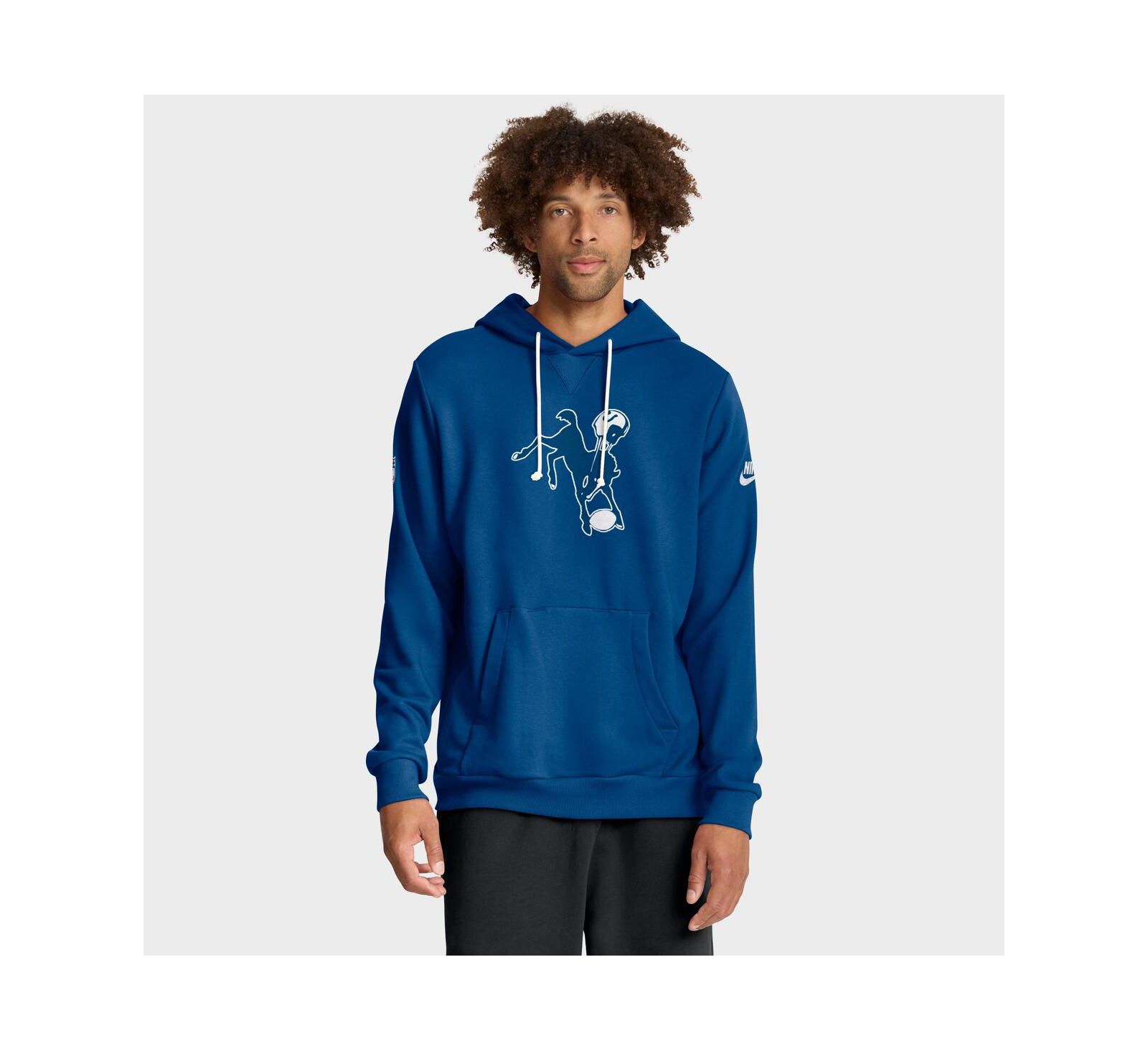 Nike Мужской худи Indianapolis Colts Sideline Standard Issue Alt 2 Dri-FIT Royal
