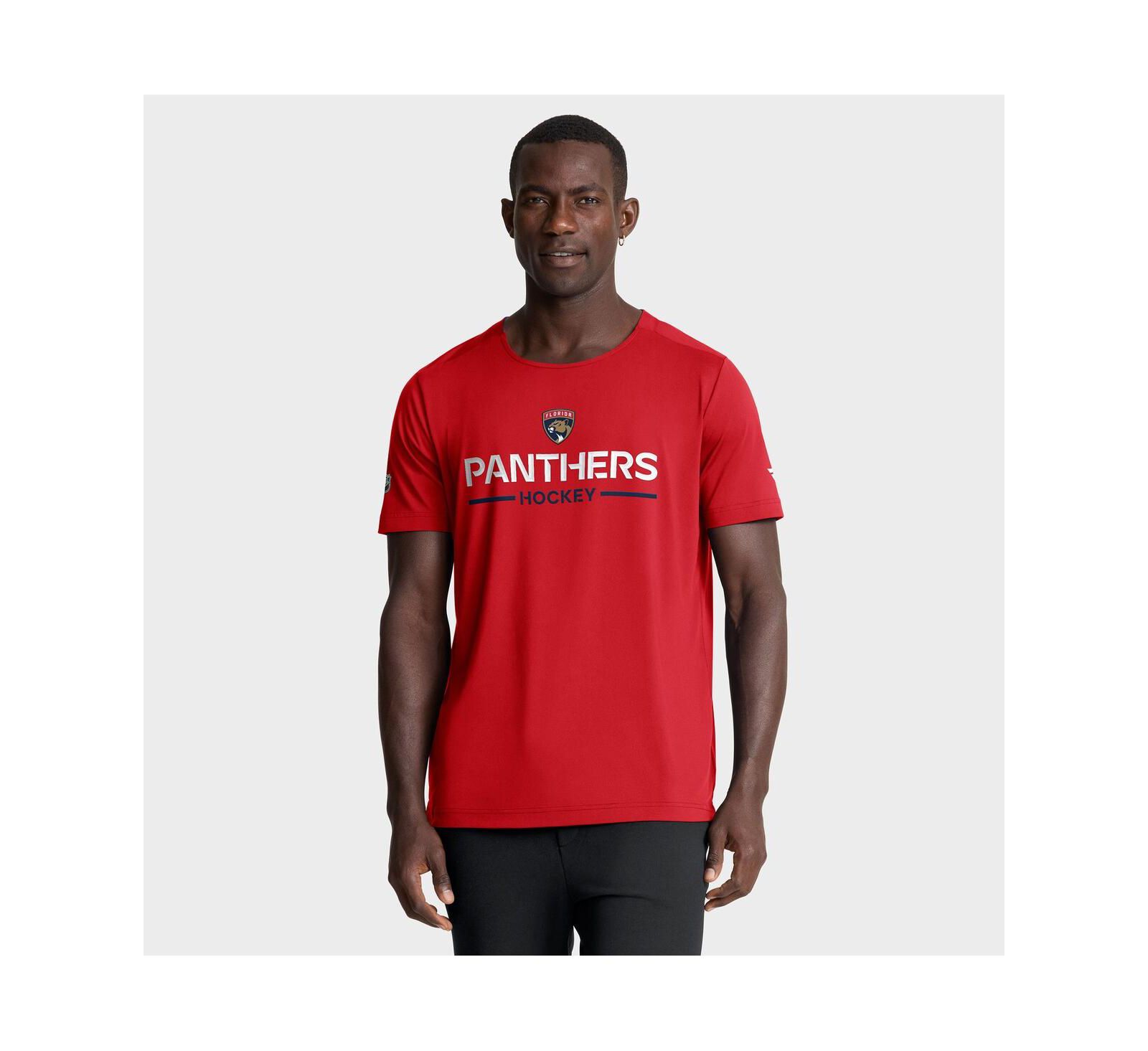 мужская футболка Fanatics Florida Panthers Authentic Pro Rink Tech, красная