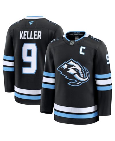 Fanatics Men's Clayton Keller Black Utah Mammoth Home Premium Player Jersey