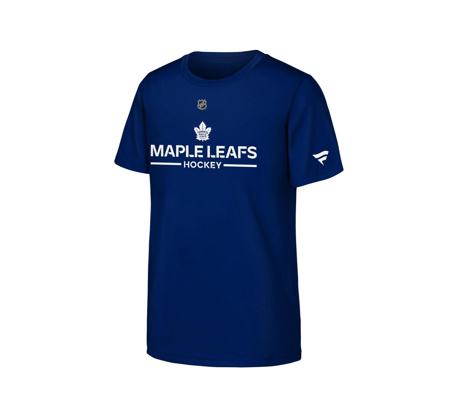 Fanatics Детская футболка Toronto Maple Leafs Blue Authentic Pro Wordmark