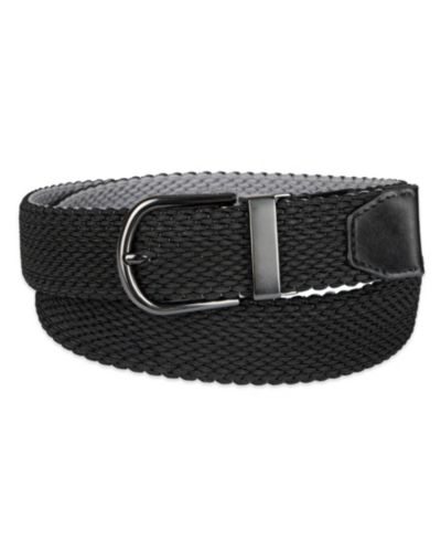 35MM Cole Haan Men's Two-in-One Reversible Braided Stretch Belt