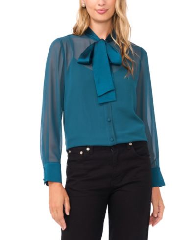 Женская блузка Vince Camuto Long-Sleeve Button-Down Top