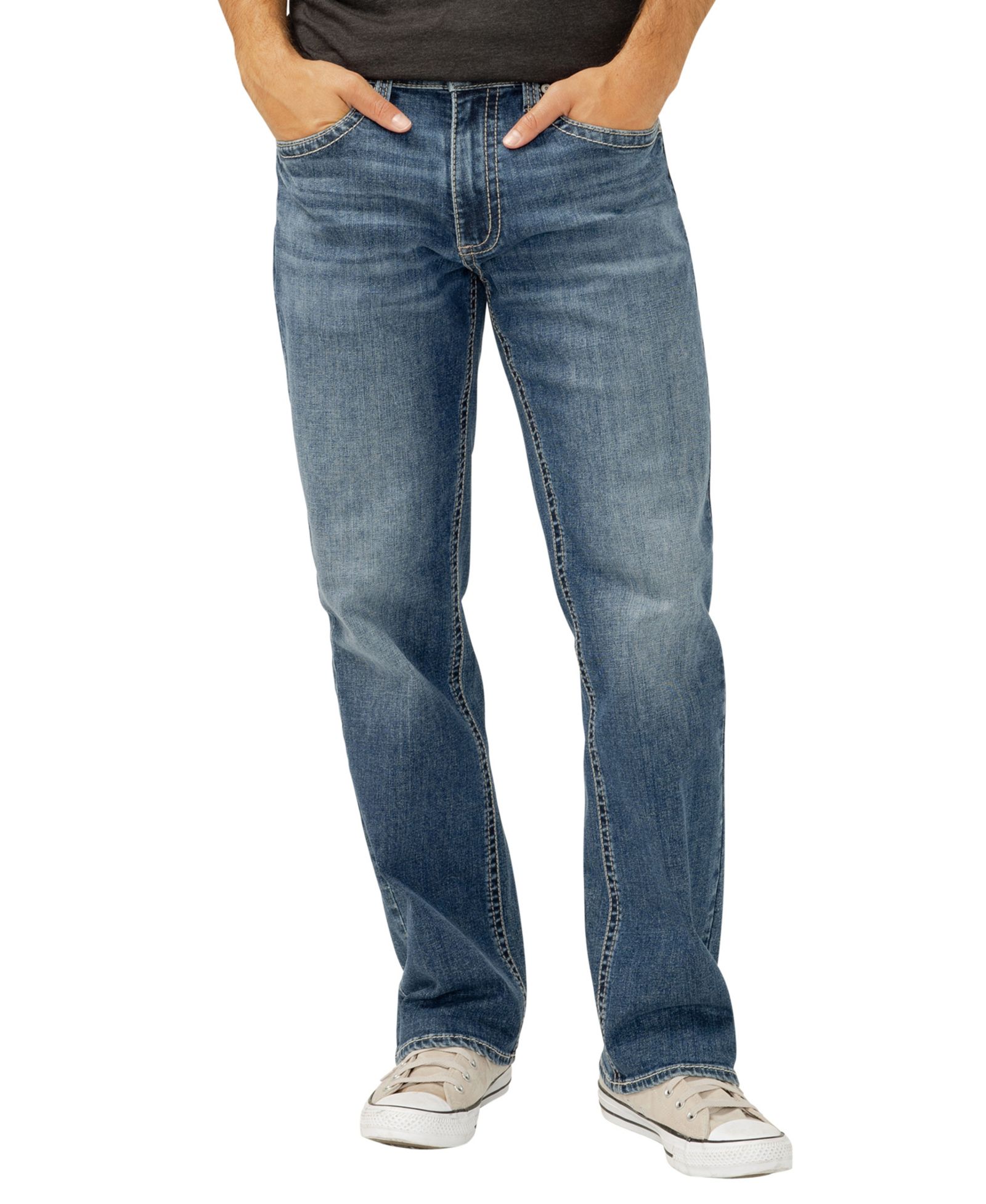 Silver Jeans Co. Men's Gordie Relaxed Straight-Fit Jeans