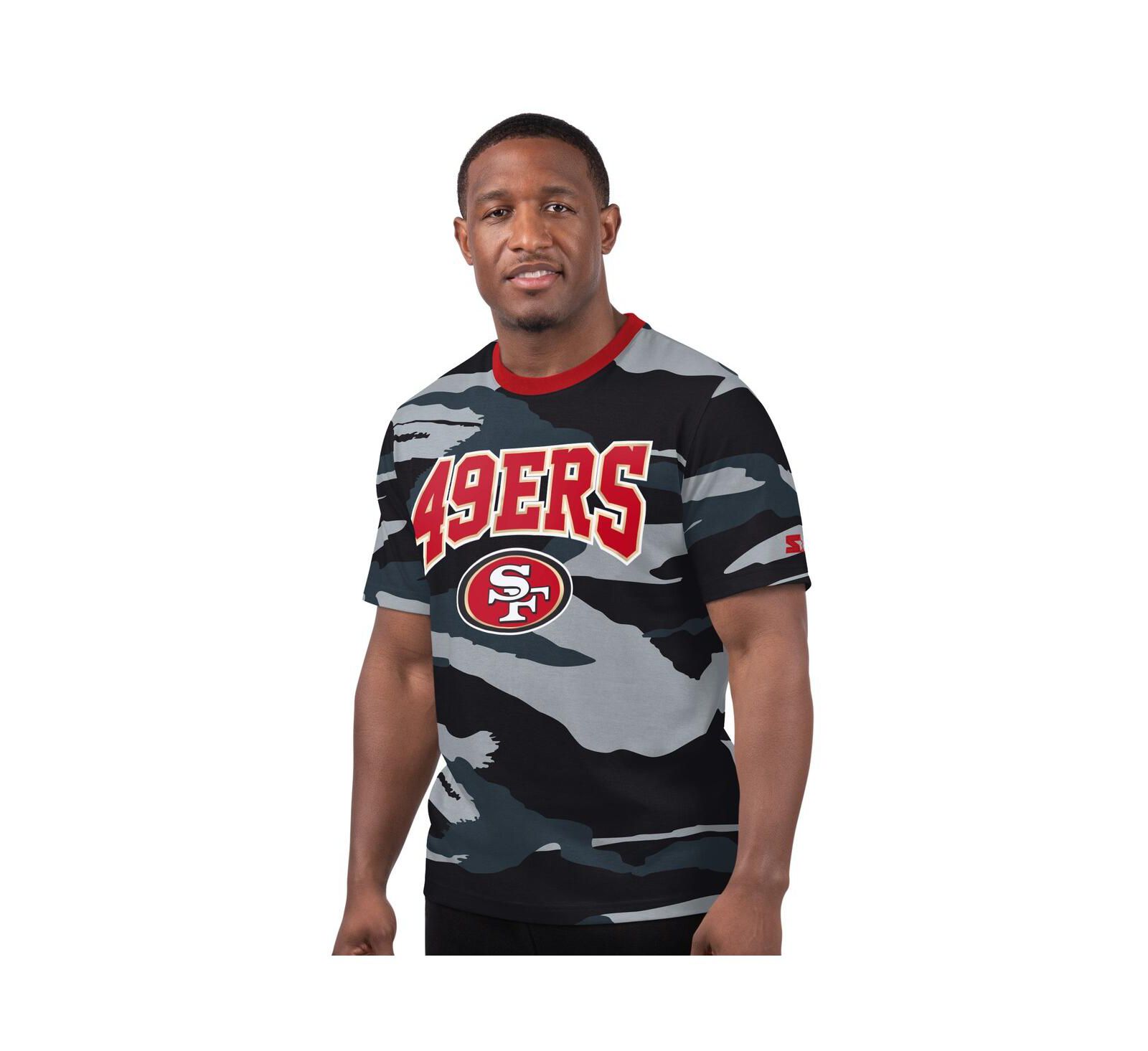 Starter Men's Gray San Francisco 49ers Thursday Night Gridiron T-Shirt