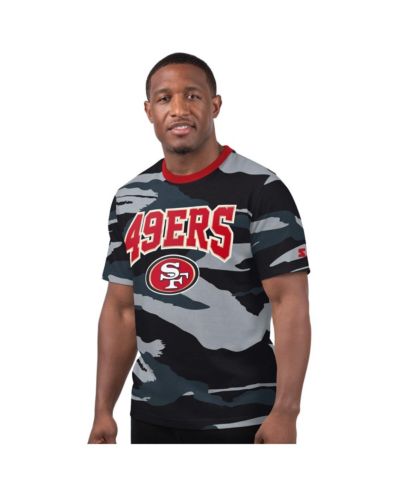 Starter Men's Gray San Francisco 49ers Thursday Night Gridiron T-Shirt