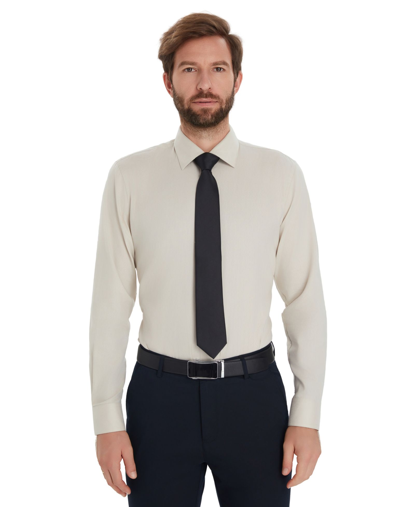 Рубашка Alfani Men's Herringbone Slim-Fit