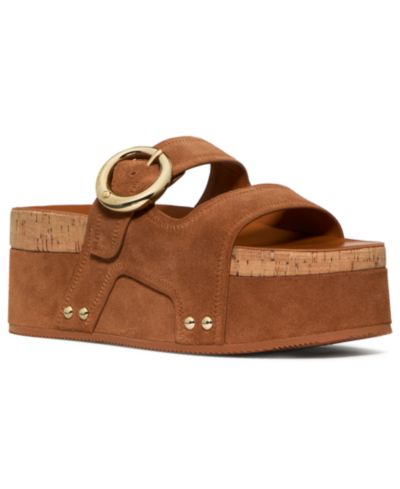 kate spade new york Женские сандалии Halo Platform Footbed