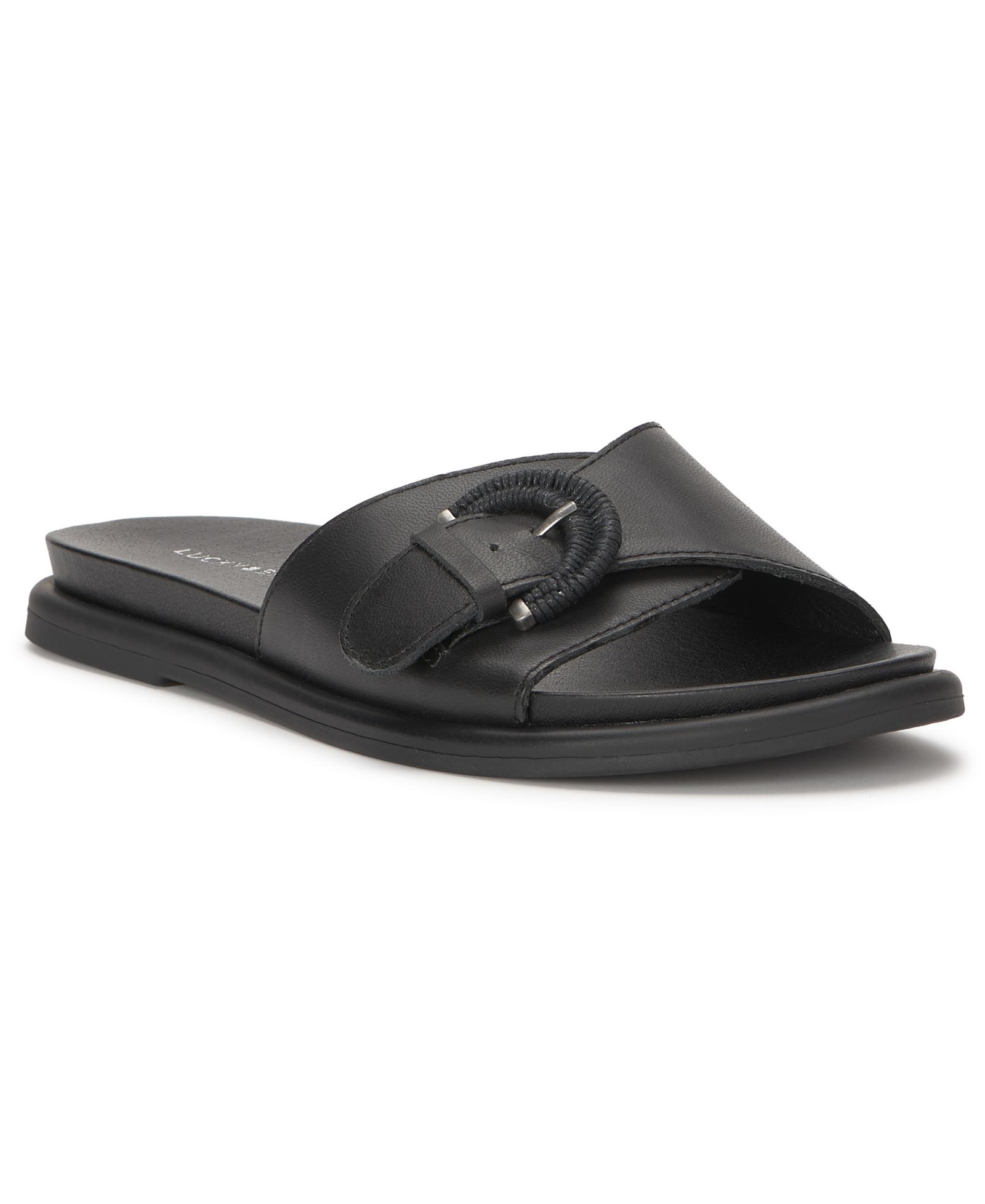 Сандалии Lucky Brand Women's Suszie Buckle Slide Flat