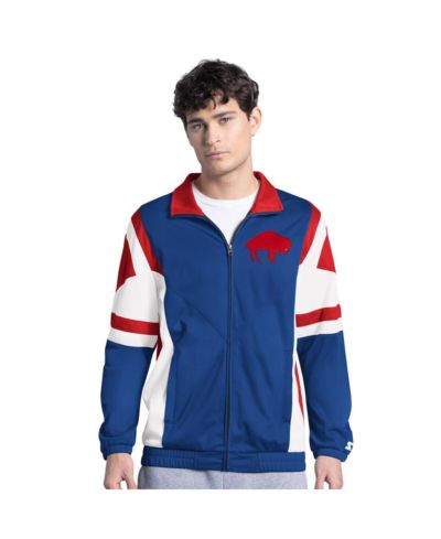 Starter Men's Royal Buffalo Bills Contender Logo Full-Zip Track Jacket