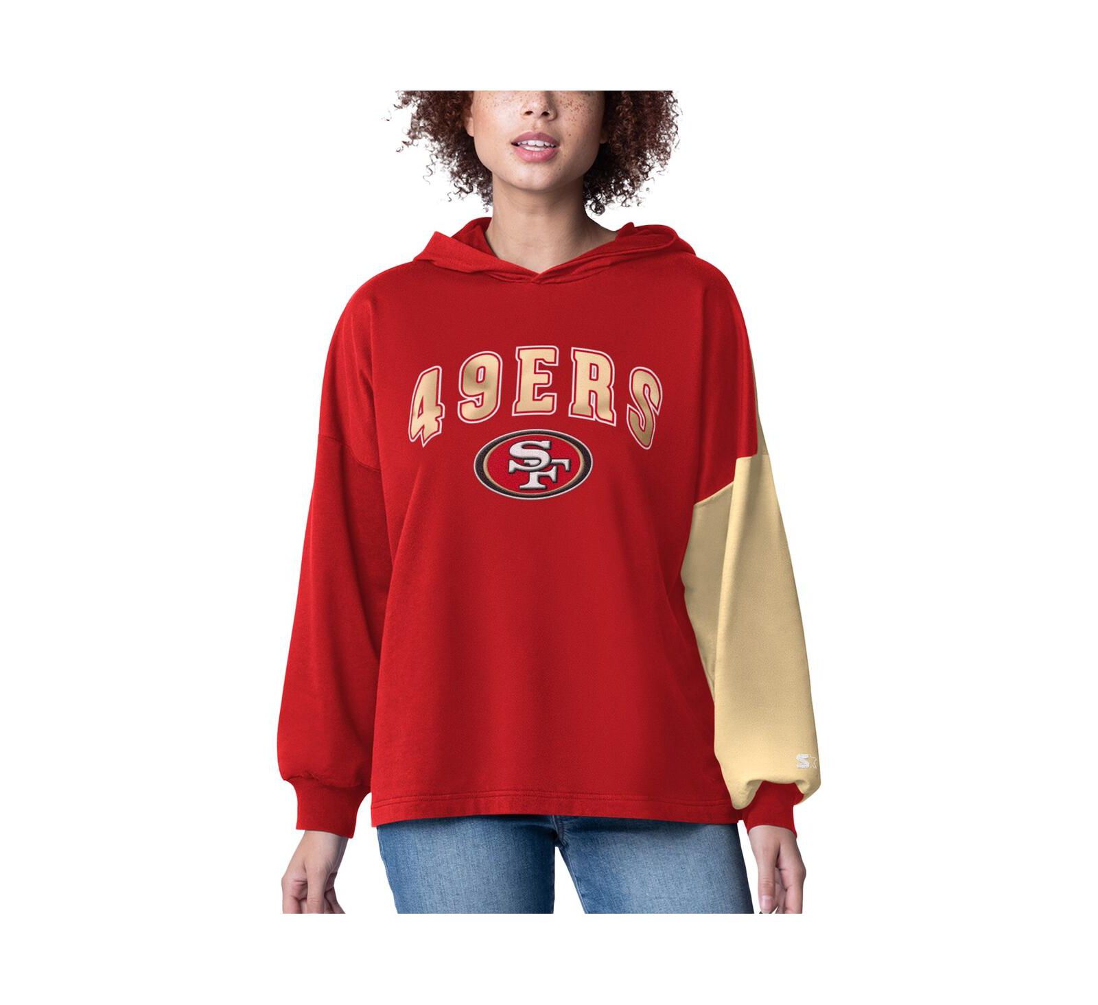 Starter Женский худи с длинным рукавом San Francisco 49ers