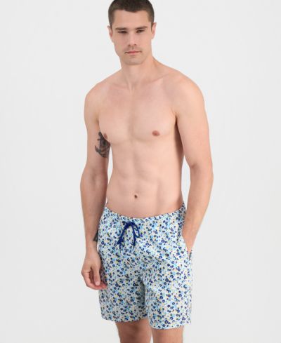 Club Room Men's Azula Floral Swim Trunks, Macy's Exclusive